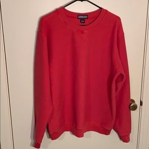 Red Lands End Sweater
